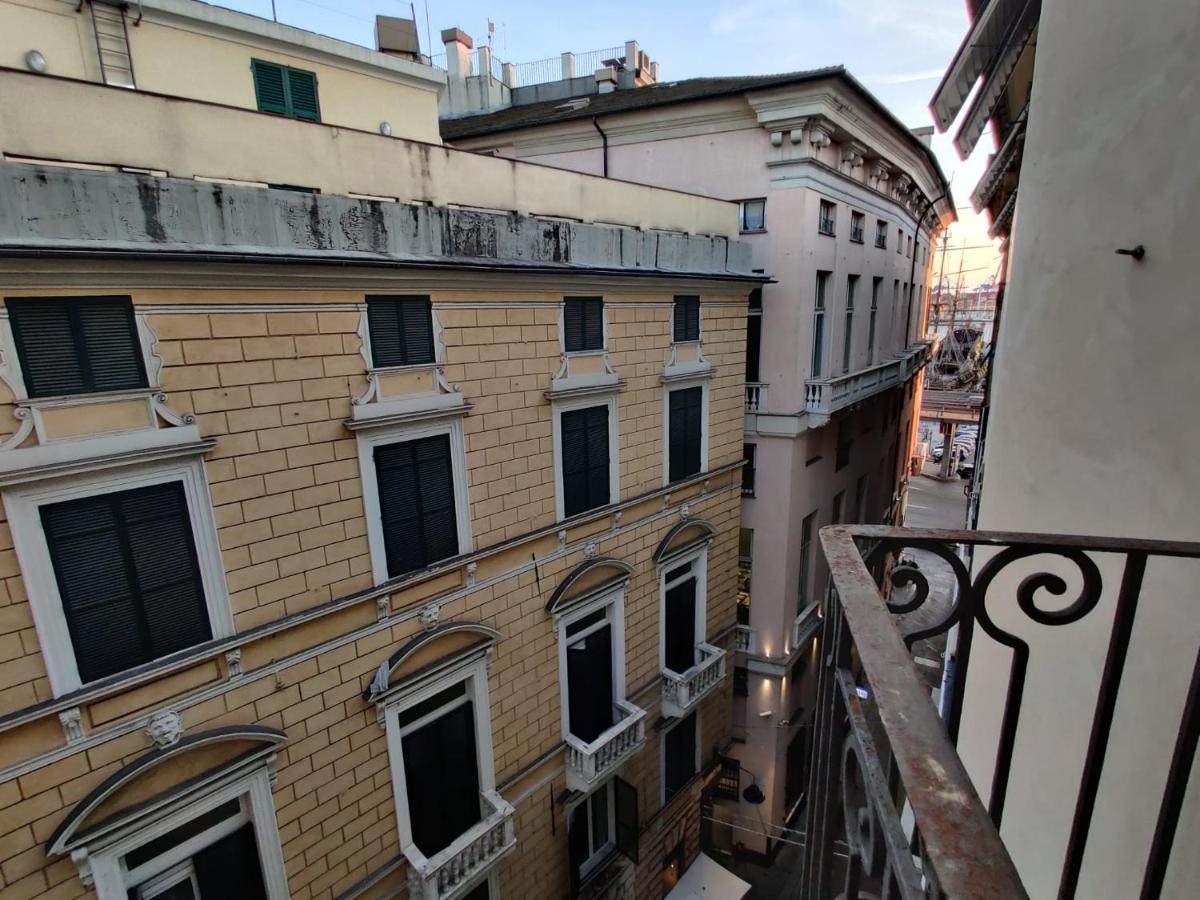 Doge Cambiaso- Davanti All'Acquario - Grande Terrazza Privata - Palazzo Nobiliare Storico Janov Exteriér fotografie