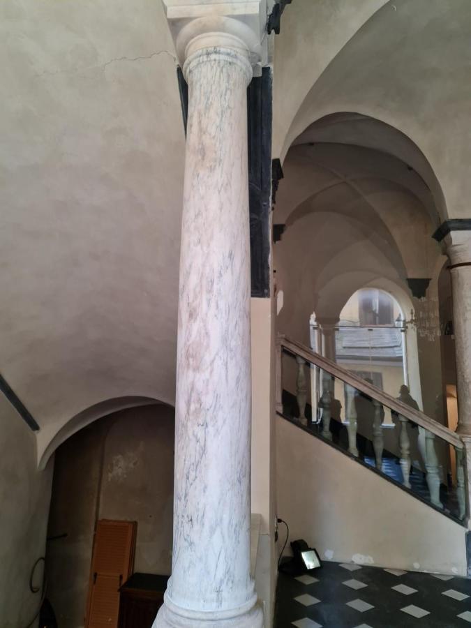Doge Cambiaso- Davanti All'Acquario - Grande Terrazza Privata - Palazzo Nobiliare Storico Janov Exteriér fotografie