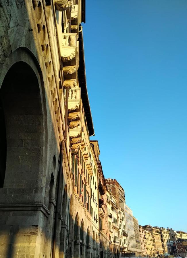 Doge Cambiaso- Davanti All'Acquario - Grande Terrazza Privata - Palazzo Nobiliare Storico Janov Exteriér fotografie