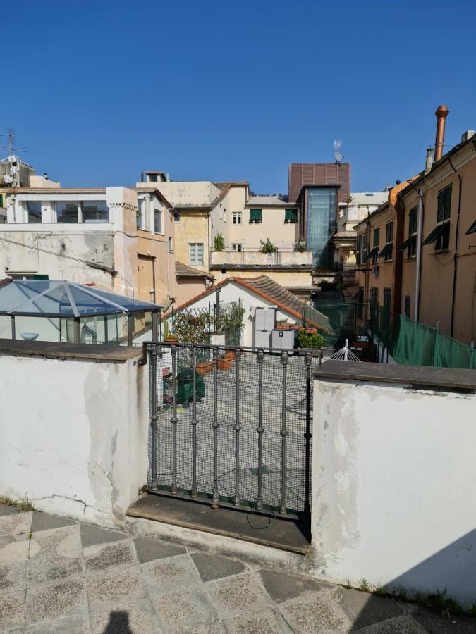 Doge Cambiaso- Davanti All'Acquario - Grande Terrazza Privata - Palazzo Nobiliare Storico Janov Exteriér fotografie