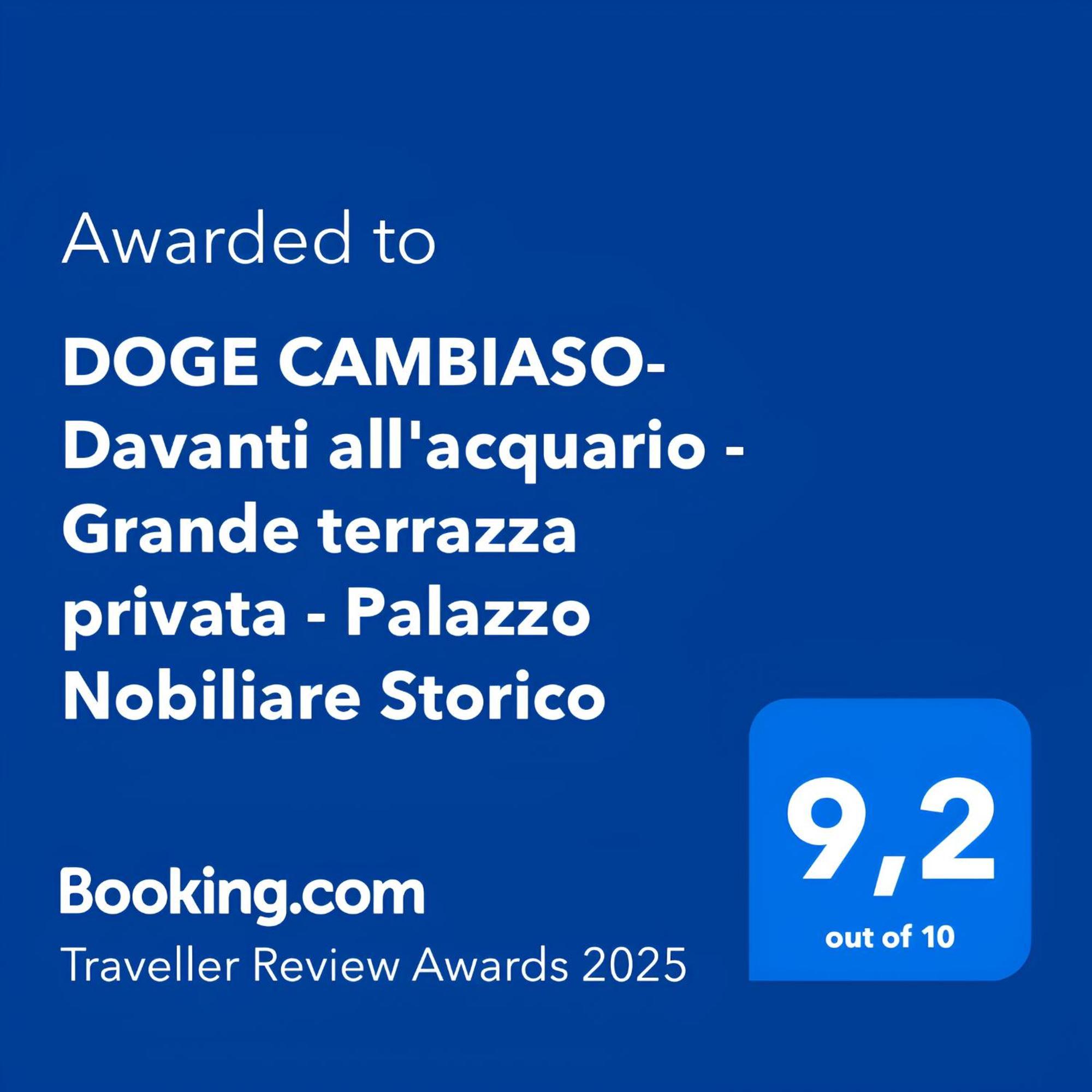 Doge Cambiaso- Davanti All'Acquario - Grande Terrazza Privata - Palazzo Nobiliare Storico Janov Exteriér fotografie